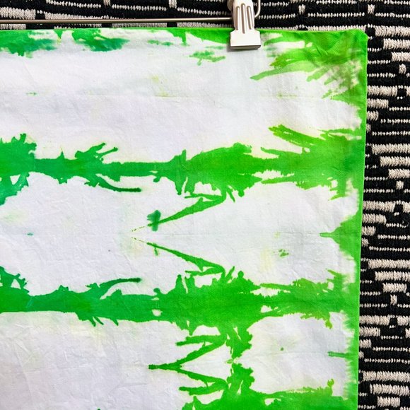 100% cotton shibori dyed pillow case - Picture 4 of 11